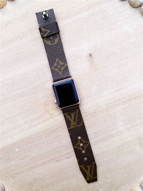 louis vuitton watch strap replacement|authentic Louis Vuitton strap.